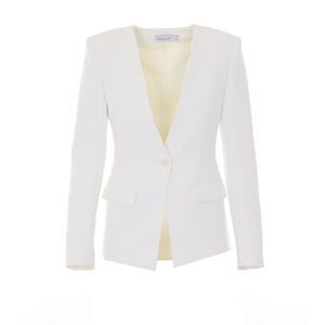 Patrizia Pepe Women V Neck Tailored Blazer